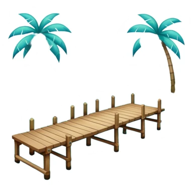 lagoon with dock sticker