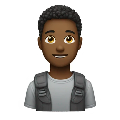 productive boy  sticker