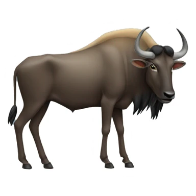 wildebeest sticker