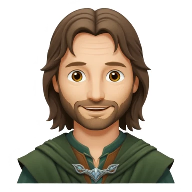 Emoji Aragorn  sticker