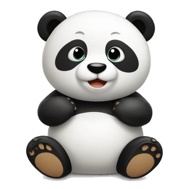 Reveil du Panda sticker