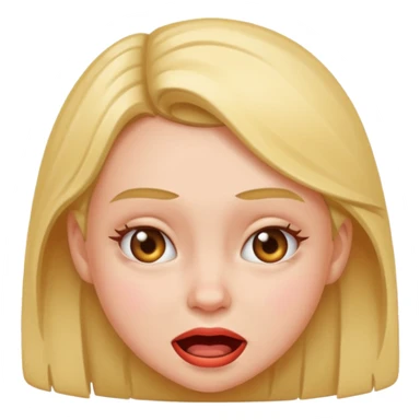 girl grimace sticker