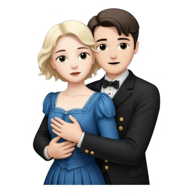 cuple titanic pose sticker