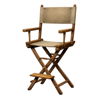 Actor’s chair front view sticker
