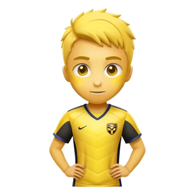 Yellowjackets soccer team member  sticker