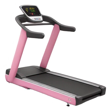 pink treadmill sticker