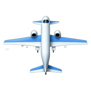 Plane and runway sticker