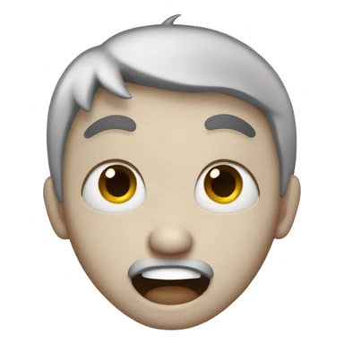 Crazy Face Emoji  sticker