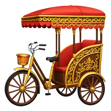 rickshaw sticker