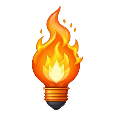 pouvoir ultime en feu sticker