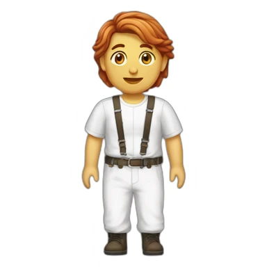 Albanische Kleidung  sticker