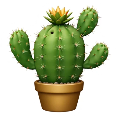 cactus trophy sticker