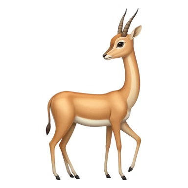 Gazelle sticker