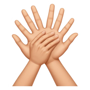 two hands gesturing a strangling an invisible subject sticker