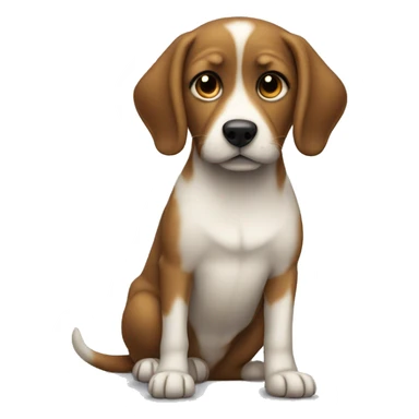 The dog is silent sticker