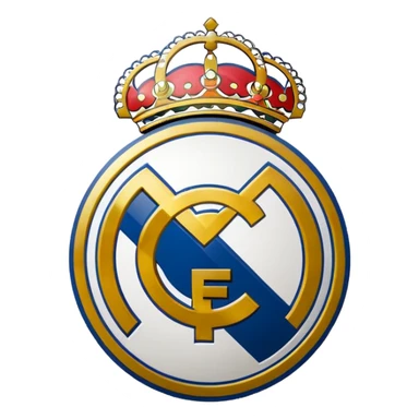 Real madrid logo sticker