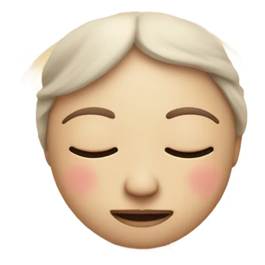 Heart asleep  sticker