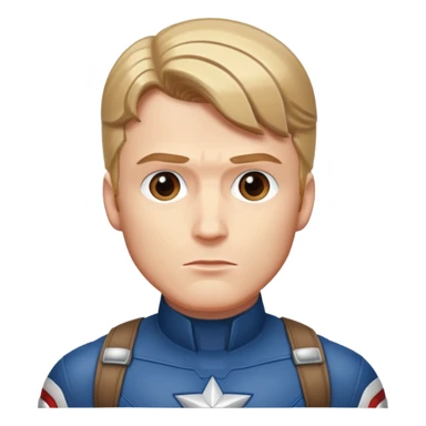 Captain America Steve Rogers sticker