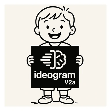 make drawing of a child holding a poster of this image sticker