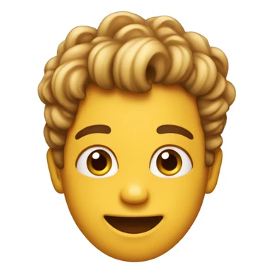 Happy birthday emoji but without the poppers sticker