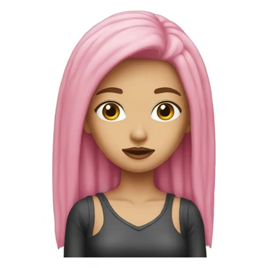 Lisa black pink sticker