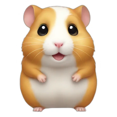 little hamster sticker