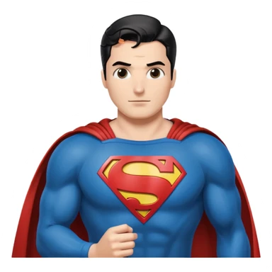 A book with Superman comics sticker