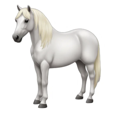 Trait comtois horse sticker
