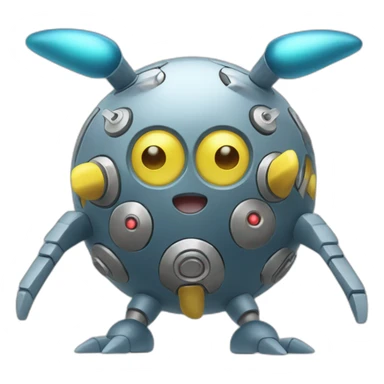 three-pikachu-linked-together-like-magneton sticker