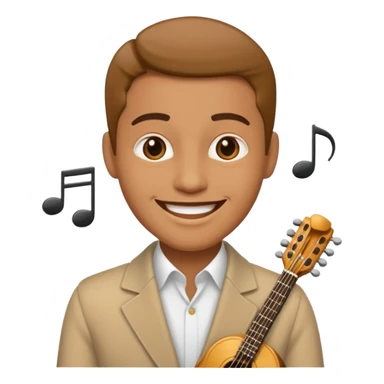 musical icon sticker