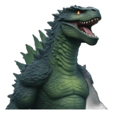 Cinematic Godzilla (proportional)calm (realistic) (Godzilla King of the Monsters, 2019) sticker