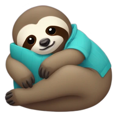 do not disturb sloth sticker