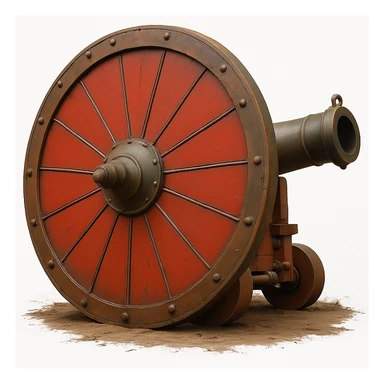 Make the shield much larger, keep the realistic style in the image. sticker