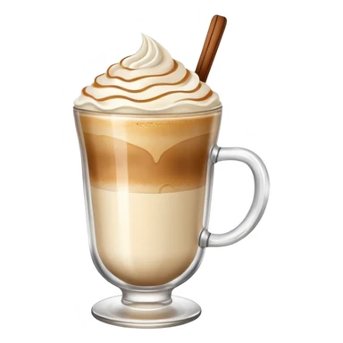 Coffee latte sticker
