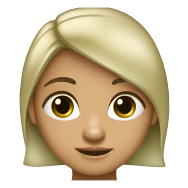 sou uma menina criança pele bege claro olhos verde claro cabelo no ombro castanho enrolado. com um coelho. sticker