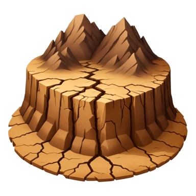 earthquake crack sticker