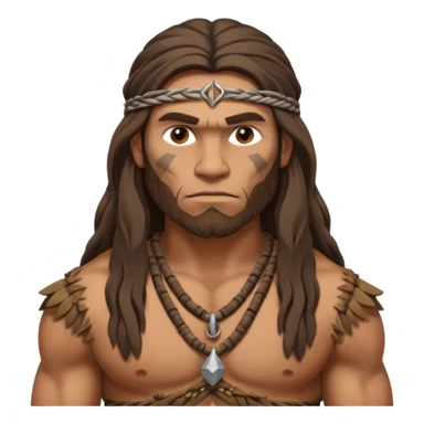 Cro-Magnon early human man sticker