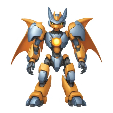 Medabot-Charizard-Mecha sticker