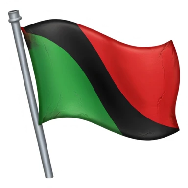 🇹🇬 du noir à la place du vert et du rouge à la place du jaune  sticker