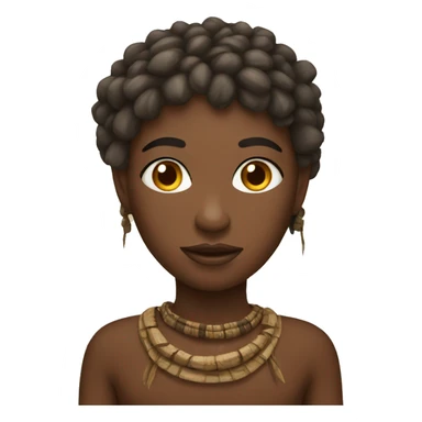 african tribe sticker