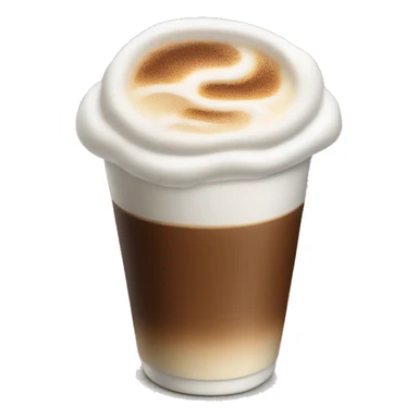 Cold foam coffee sticker