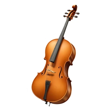 Cello with a fat belly sticker