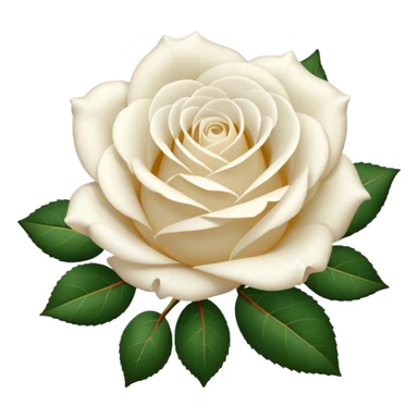 white roses only sticker