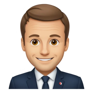 Macron sticker