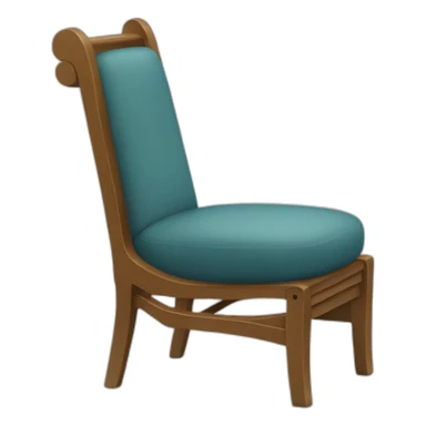 Chat sur une chaise sticker