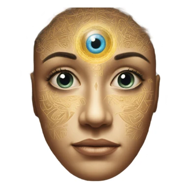 Third eye  sticker
