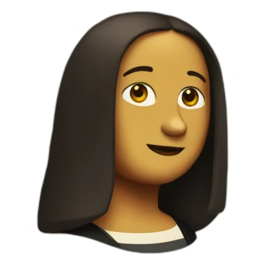 Mona Lisa "This is fine" sticker