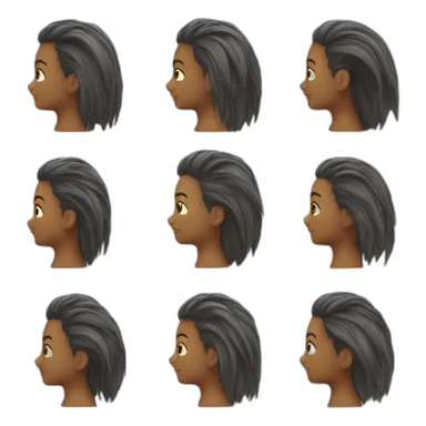 washing hair sticker