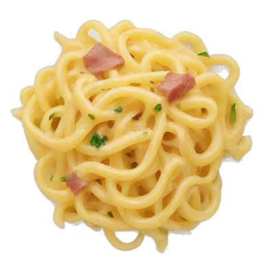 Plate with carbonara  sticker