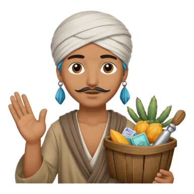 Desert Trader, with trading items sticker